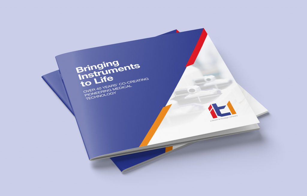 ITL Group brochure designed by Pillory Barn